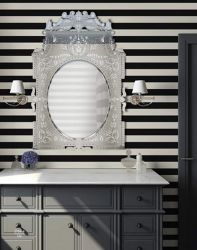 Fotografía: Papel pintado vinílico especial baños. De Lurson