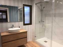 Fotografía: Reforma de cuarto de baño integral.