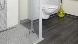 Fotografía: REFORMA DE BAÑO CON SUELO Y PAREDES VINÍLICOS, SIN OBRAS.