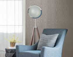 Fotografía: REVESTIMIENTO VINÍLICO LAVABLE EN PAREDES DE DORMITORIO